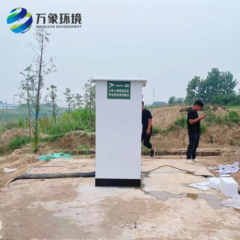 徐州沛縣，多參數(shù)水質(zhì)微站安裝圖
